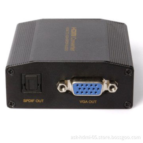Mini HDMI to VGA cable